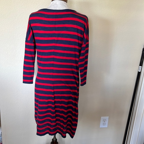 Express Red and Blue Striped Mini Dress - Picture 3 of 7